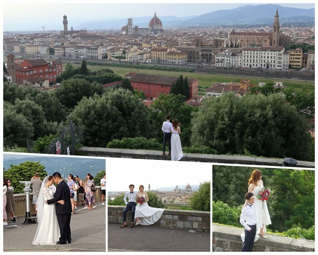 novios piazzale michelangelo