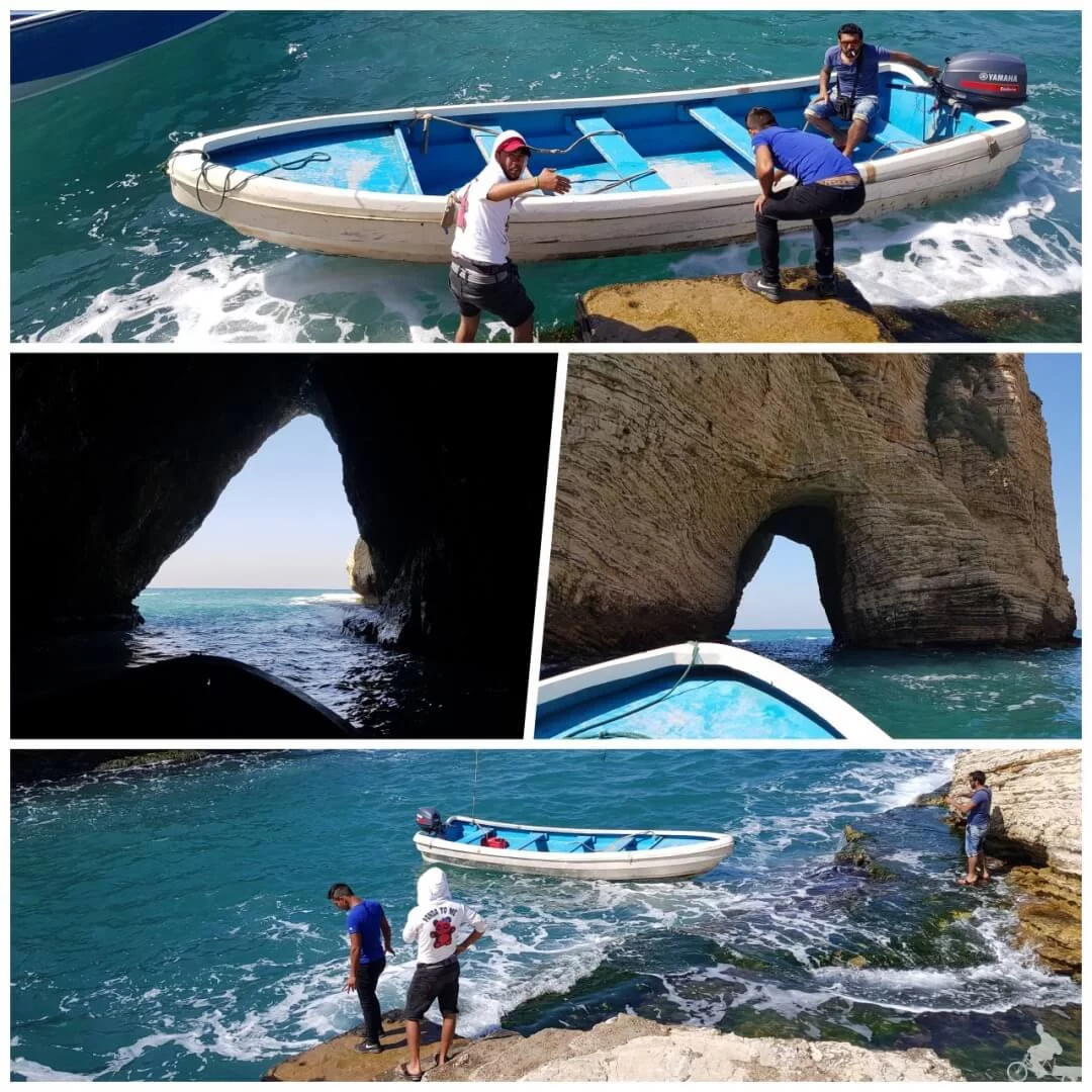 pigeon rocks beirut lebanon