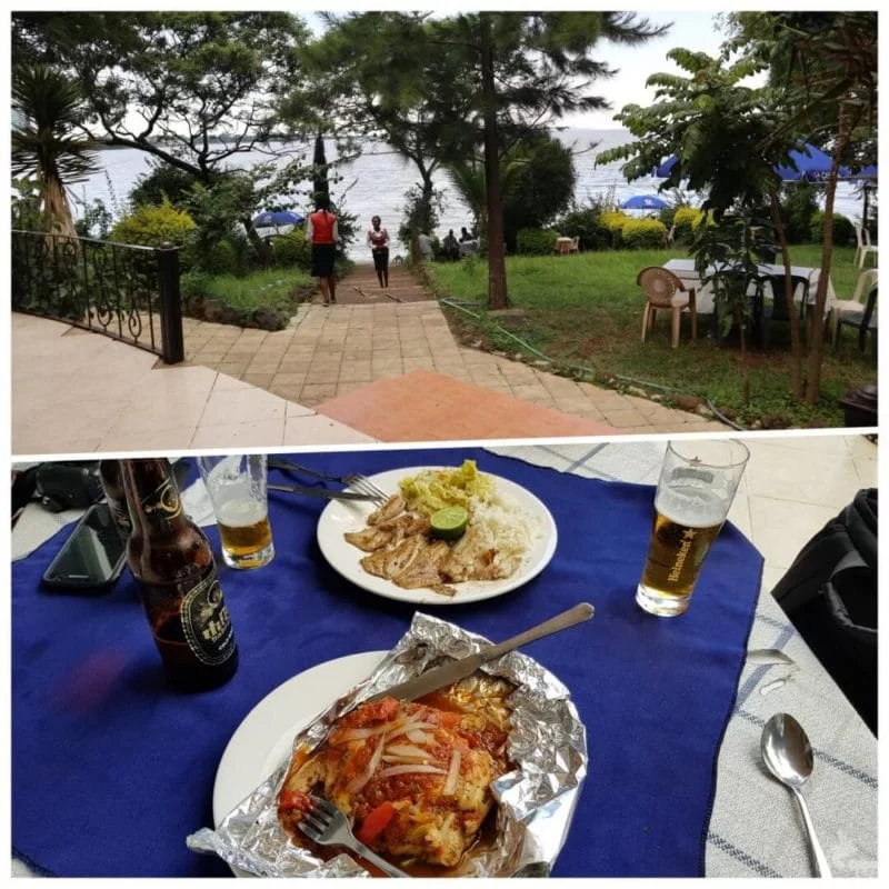 lake shore resort restaurante lago tana