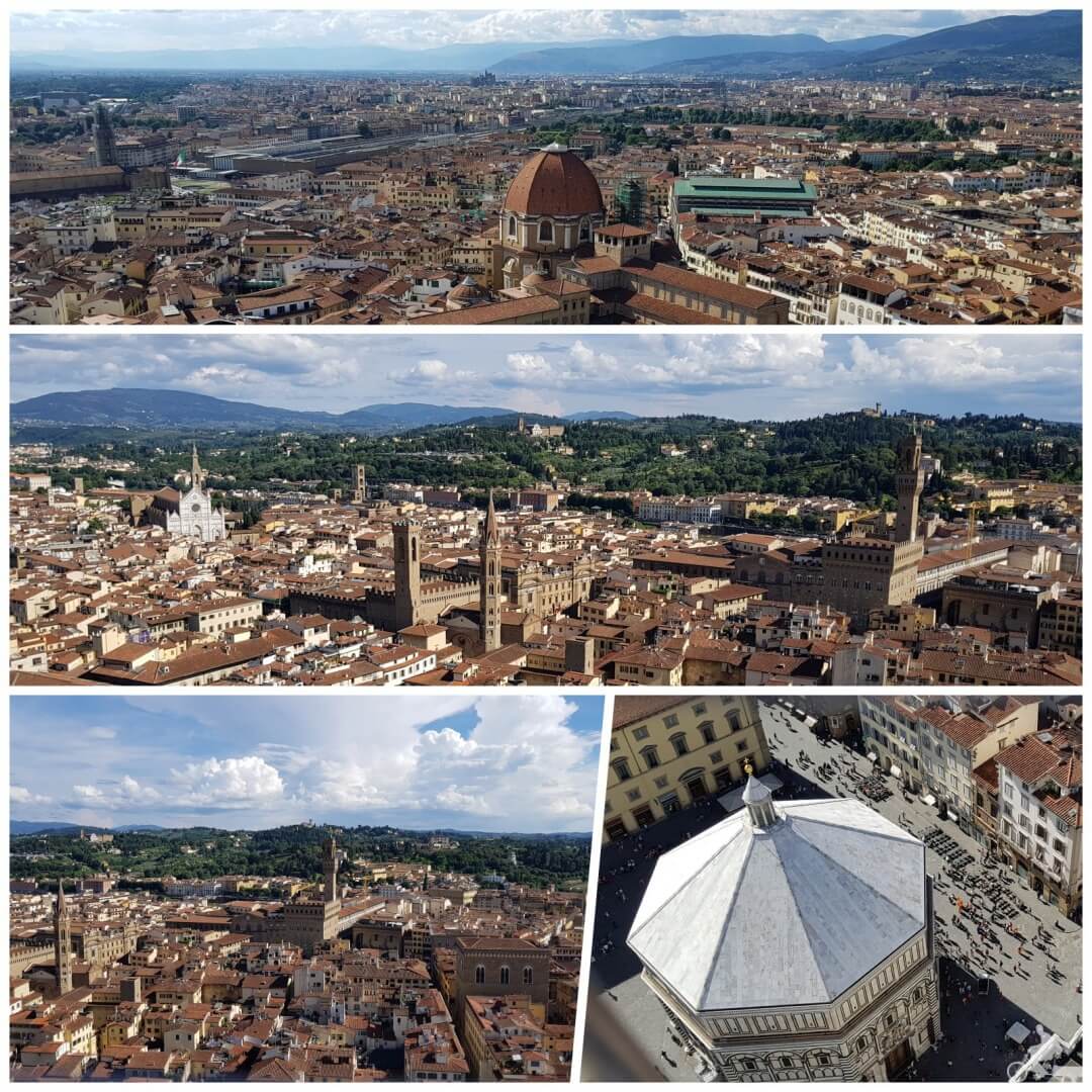 vistas florencia desde campanile de Giotto