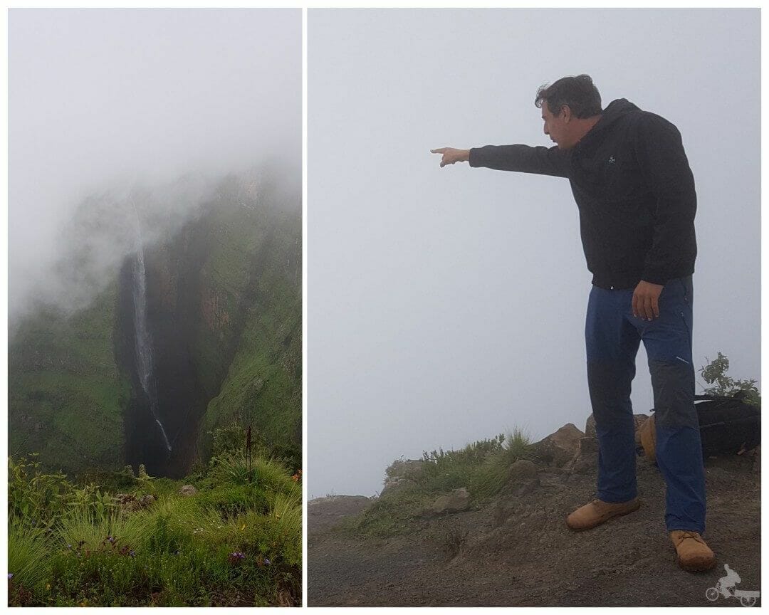 cascada Jinbar - parque nacional de Simien, Etiopía