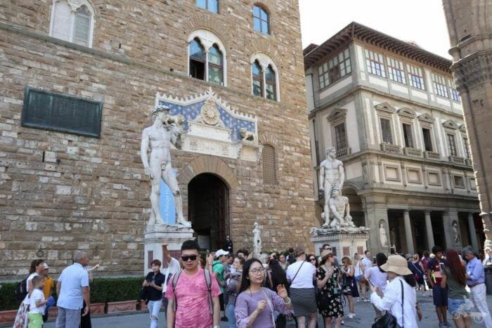 david plaza della signoria