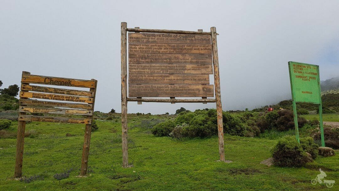 Chennek en el parque Nacional de Simien