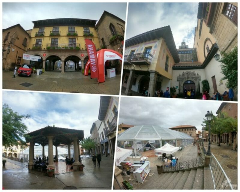plaza mayor pueblo español