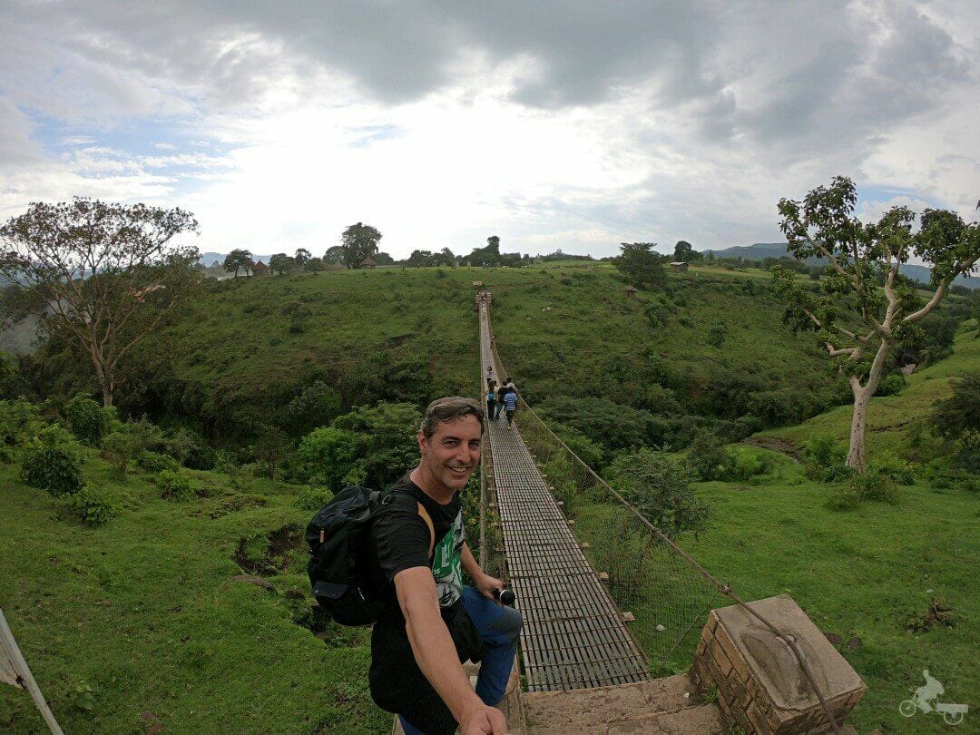 Cataratas del Nilo azul, puente