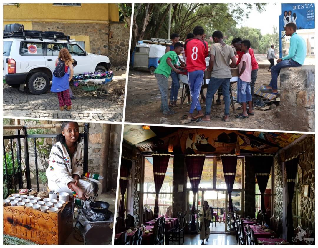 restaurant four sisters gonder