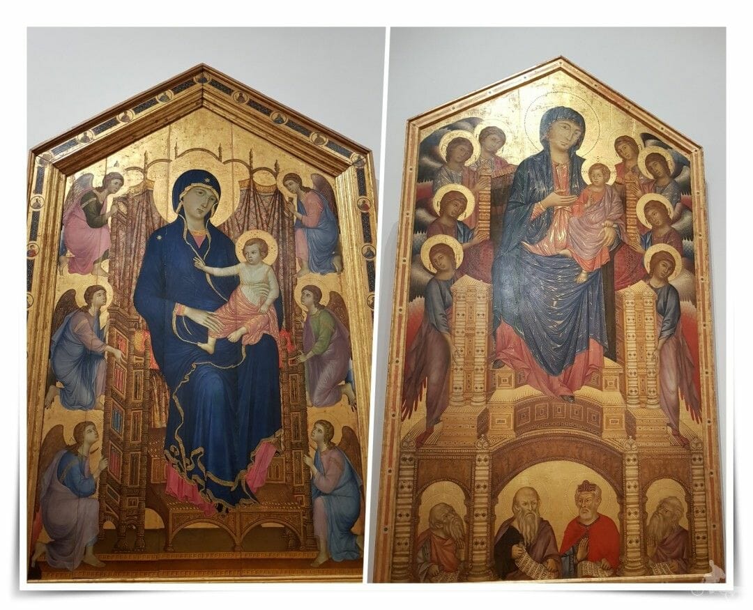 cimabue majestad uffizi