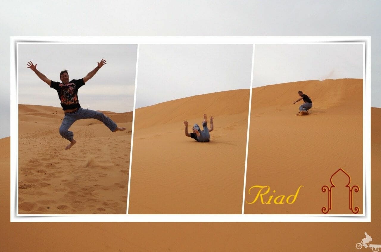 Nuestro alojamiento en la excursión al desierto de Marrakech