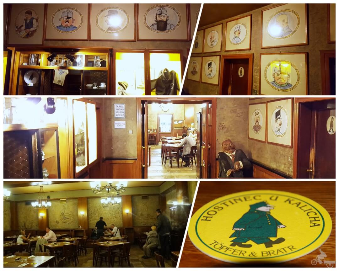 Interior cervecería U Kalicha