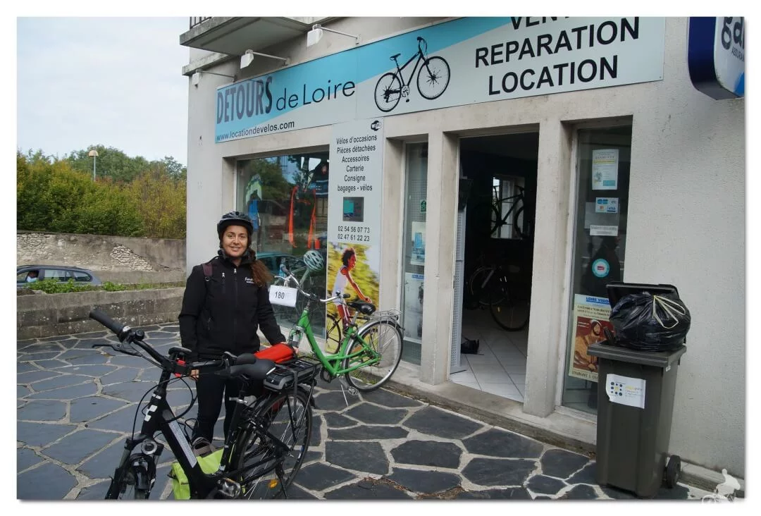 castillos del loira en bicicleta