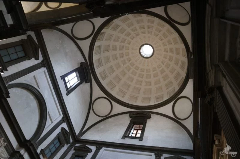 cupula sacristia nueva capilla de los medici