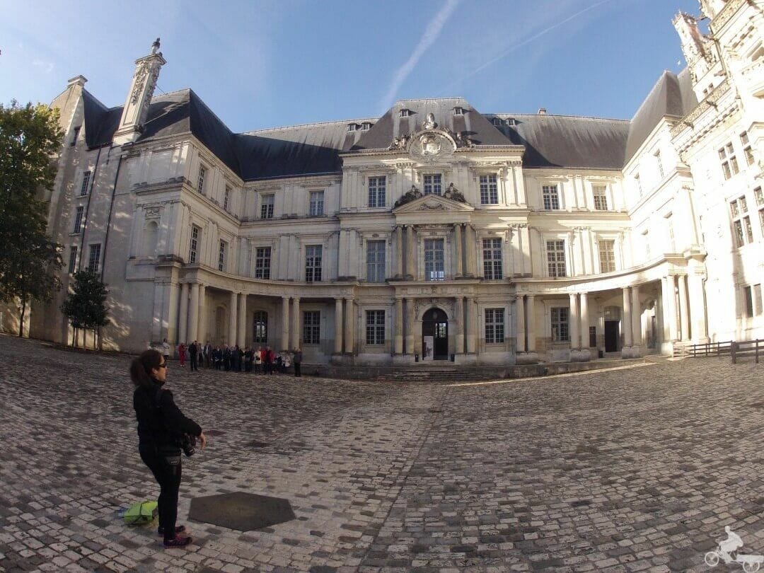 el-castillo de blois patio central