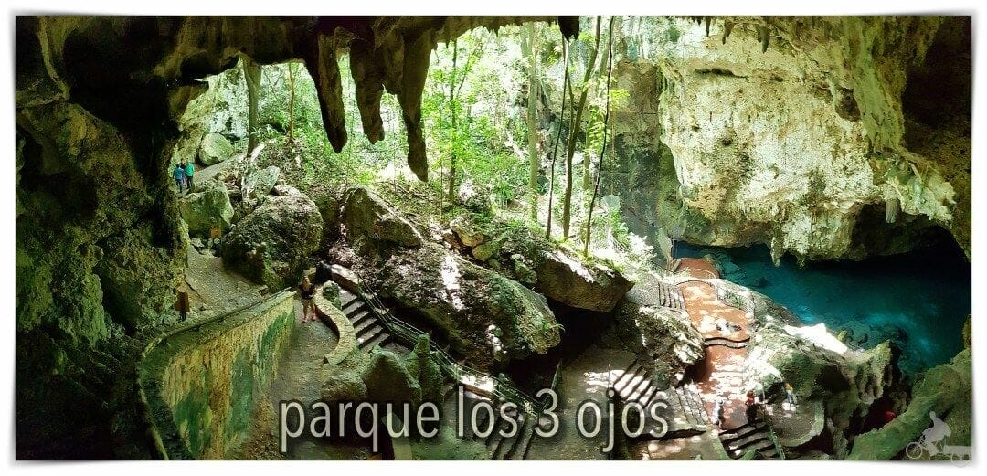 Los lagos subterráneos del Parque los Tres Ojos