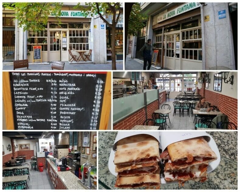 pizzeria la fontana barcelona