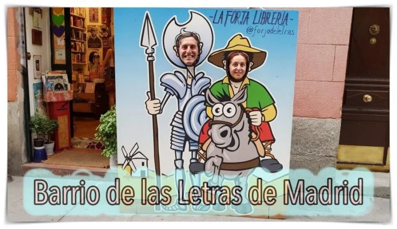 barrio de las letras Madrid