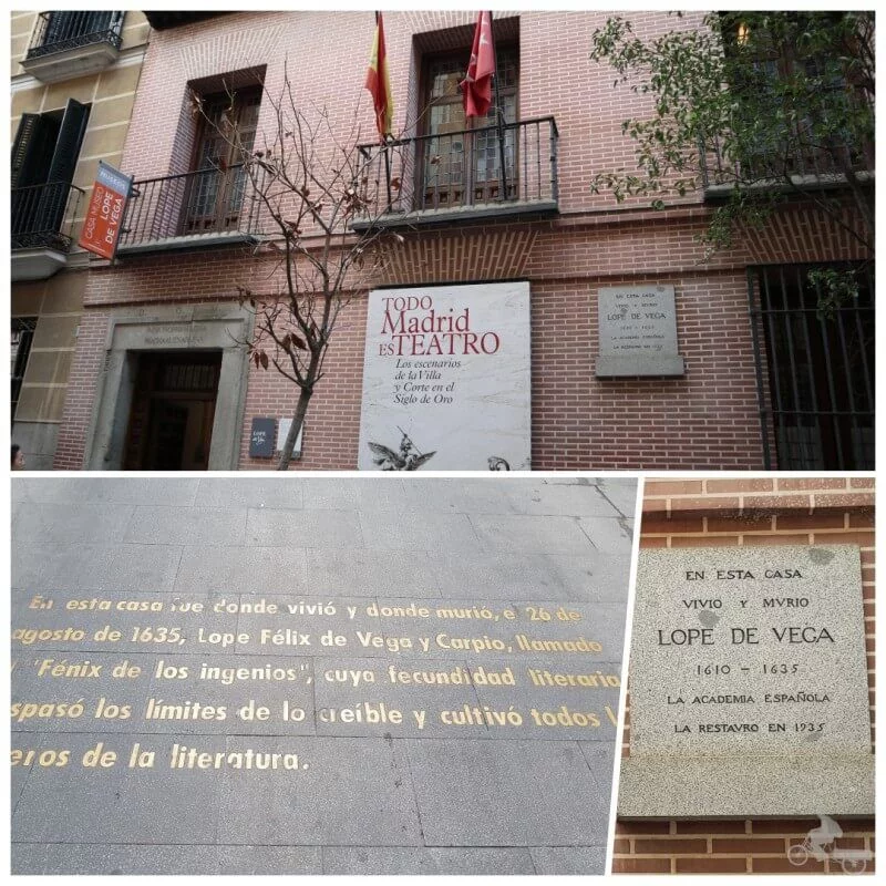 casa lope de vega barrio de las letras madrid