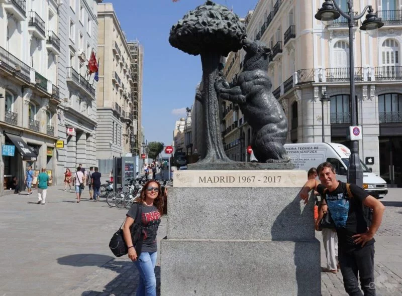 oso madrono plaza sol madrid