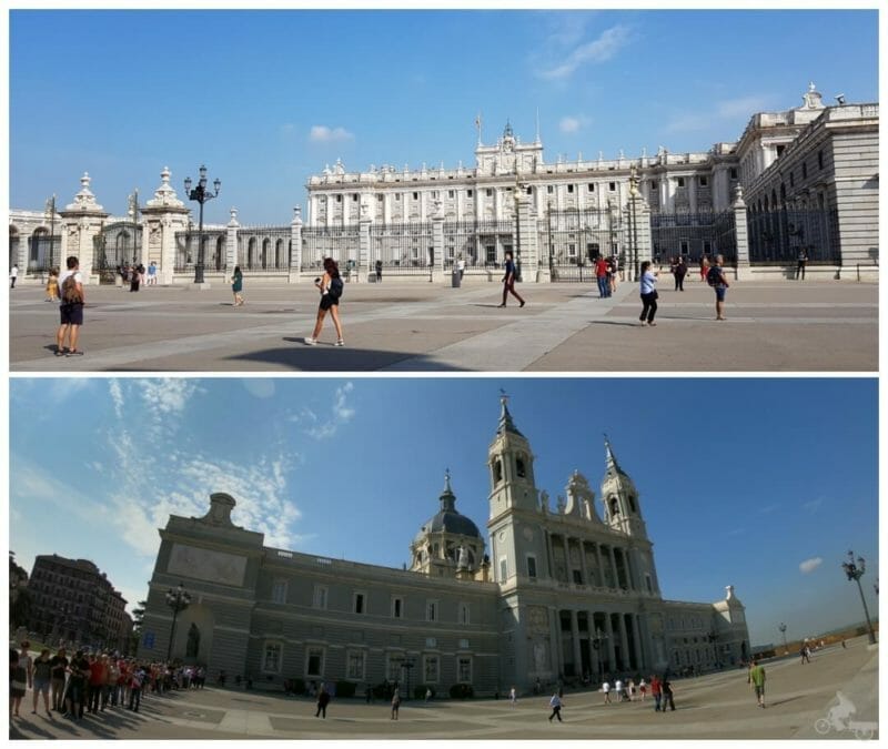 palacio real madrid catedral almudena