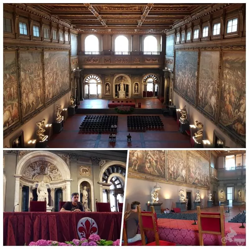 Sala Cinquecento del palazzo vecchio