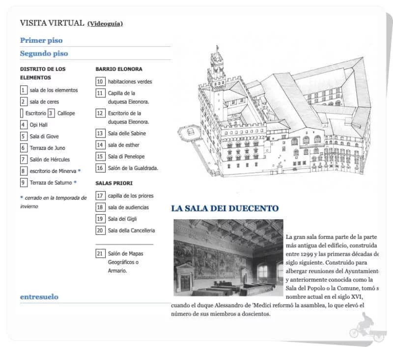 dibujo palazzo vecchio 