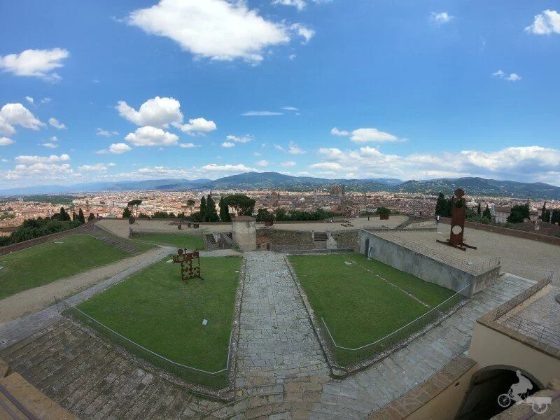 vistas desde el forte belvedere