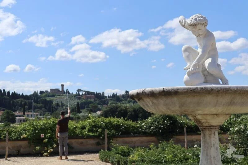 jardin rosas boboli