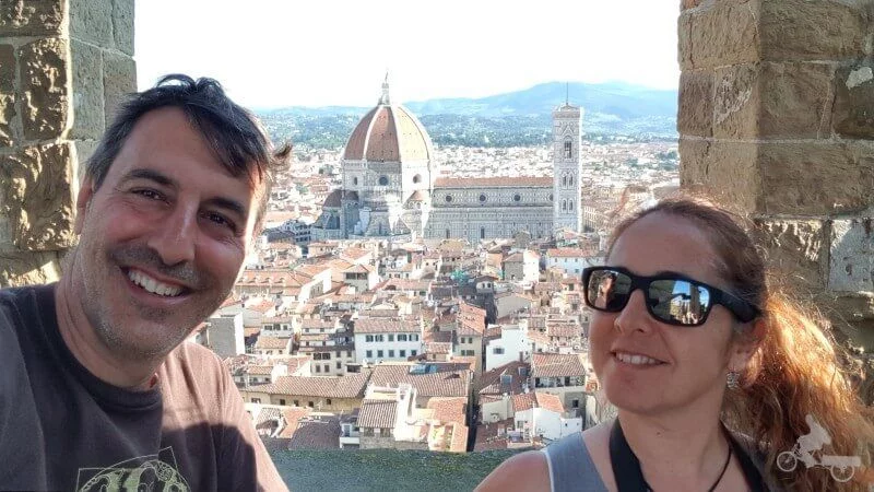vistas desde la torre arnolfo en el palazzo vecchio