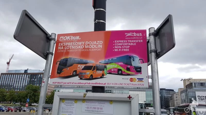 buses aeropuerto modlin varsovia modlin