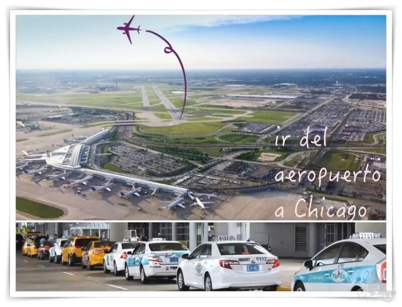 como llegar del aeropuerto de chicago al centro