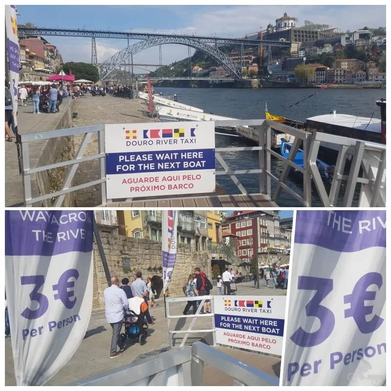 cruzar el duero en oporto