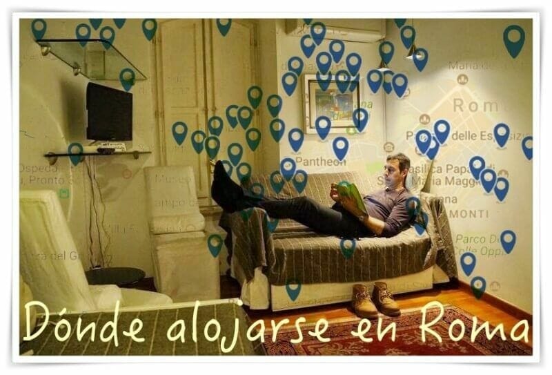 Mejores zonas donde alojarse en Roma