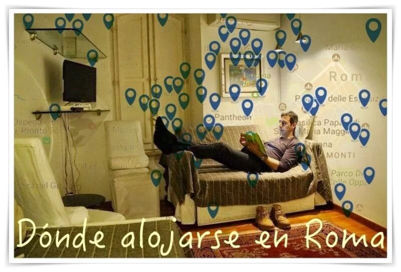 donde alojarse en roma