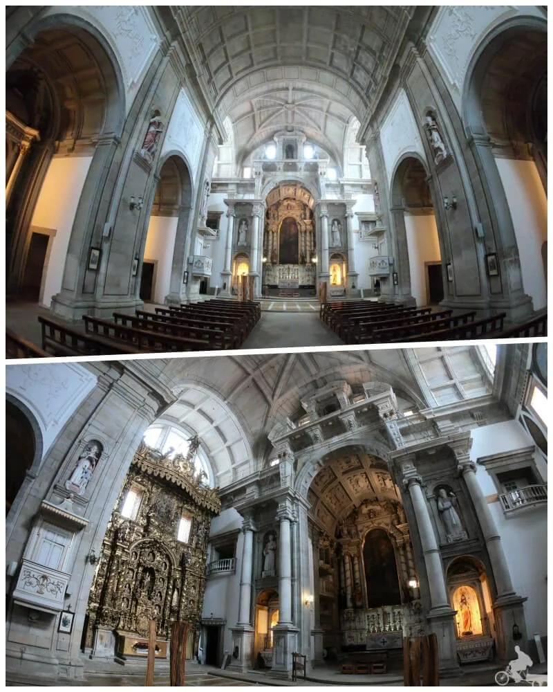 interior iglesia san lorenzo dos grilos oporto