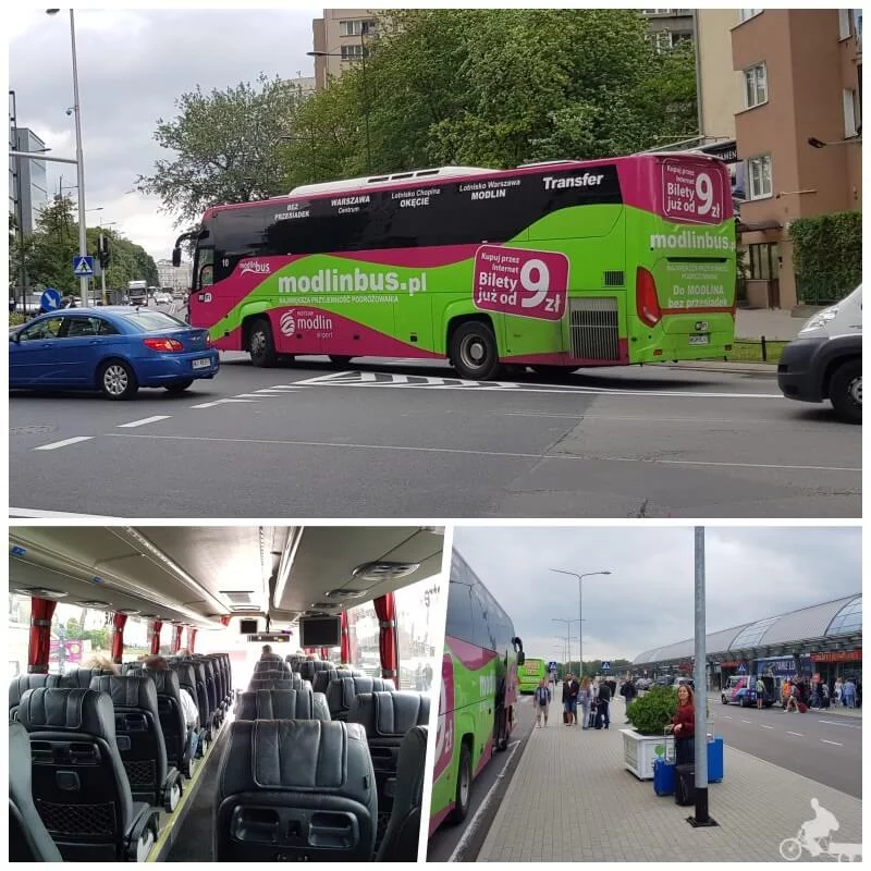 modlin bus aeropuerto varsovia