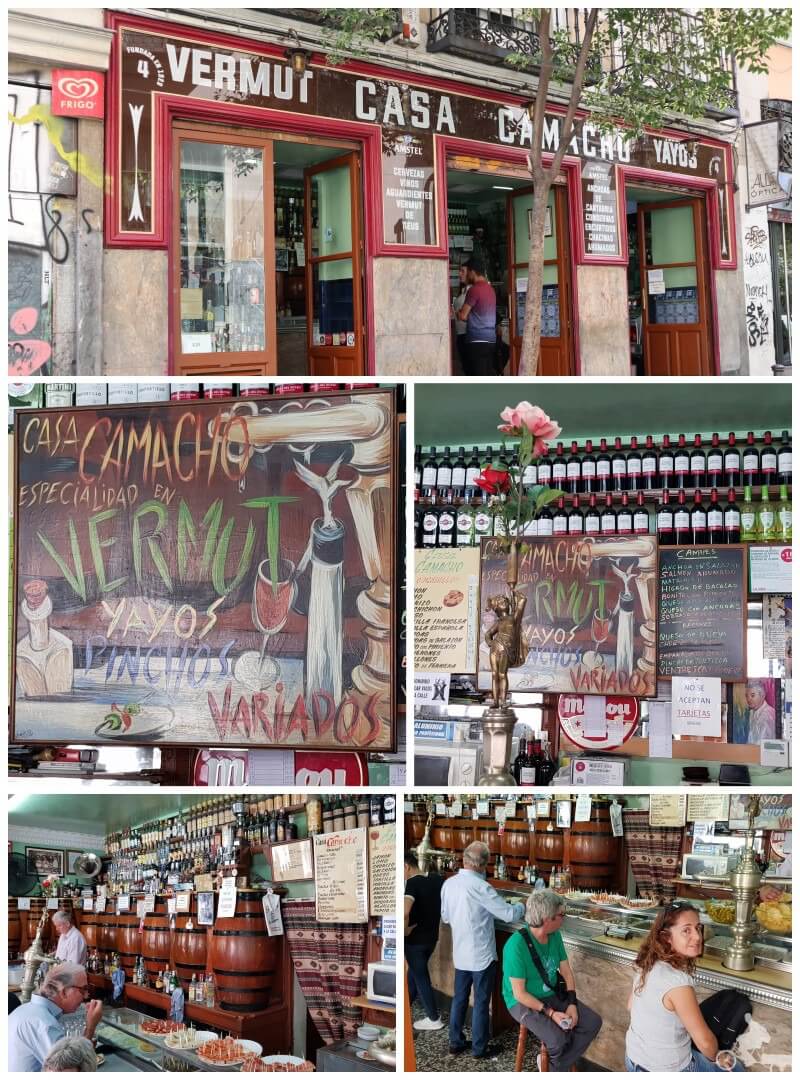vermut casa camacho - barrio Malasaña 