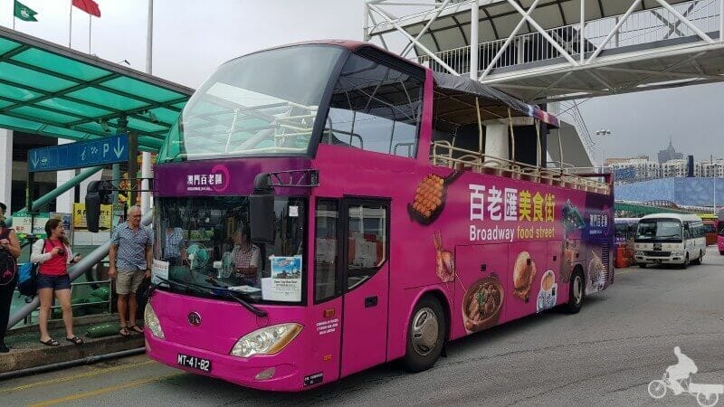 autobus turístico de Macao
