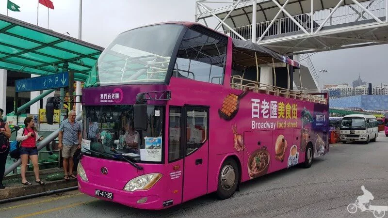 autobus turístico de Macao