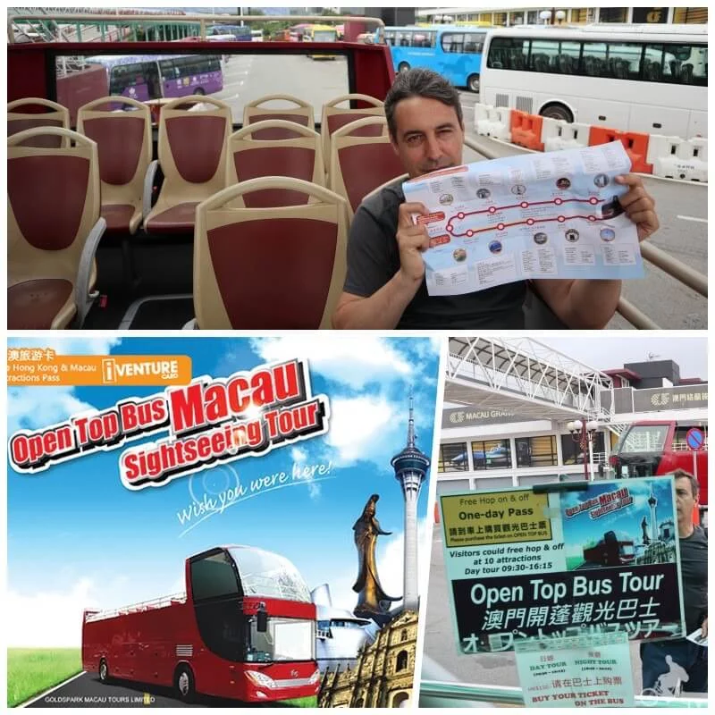 open bus turístico de Macao