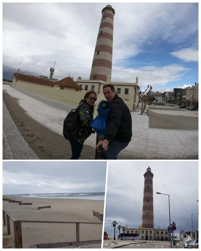 faro de la playa de Barra - faro más alto de portugal