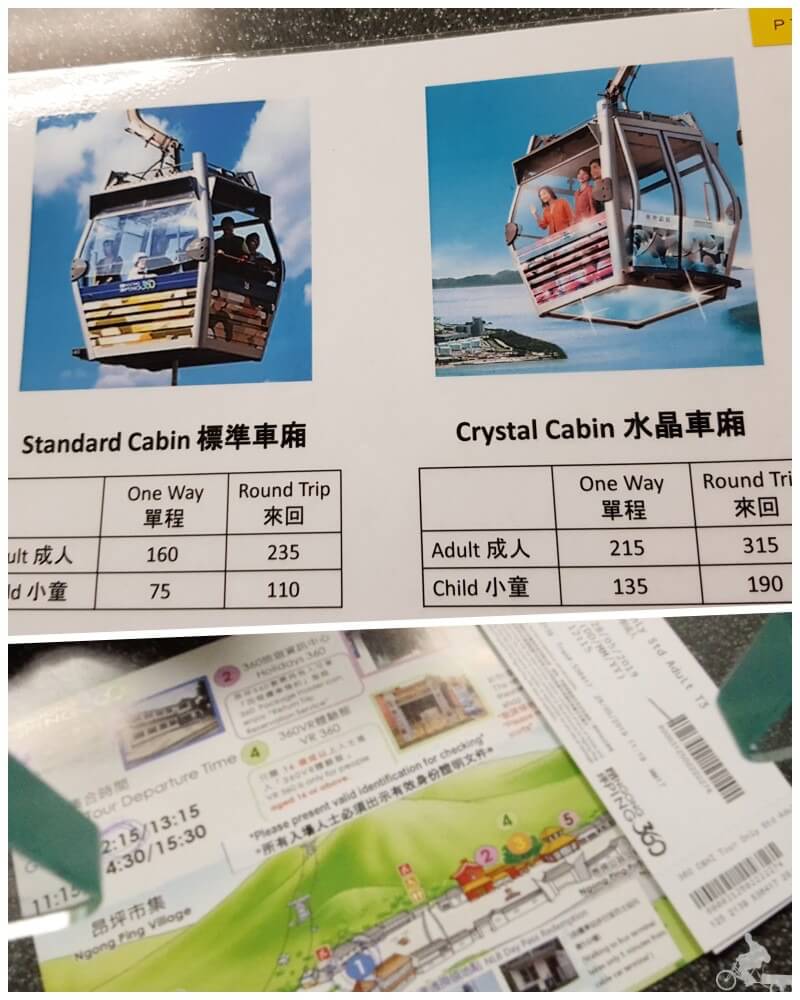 precio teleferico ngong ping