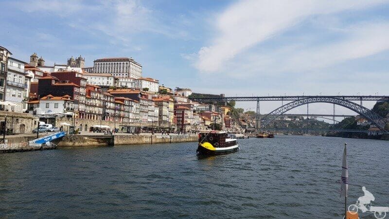 puente don luis I desde el río Duero
