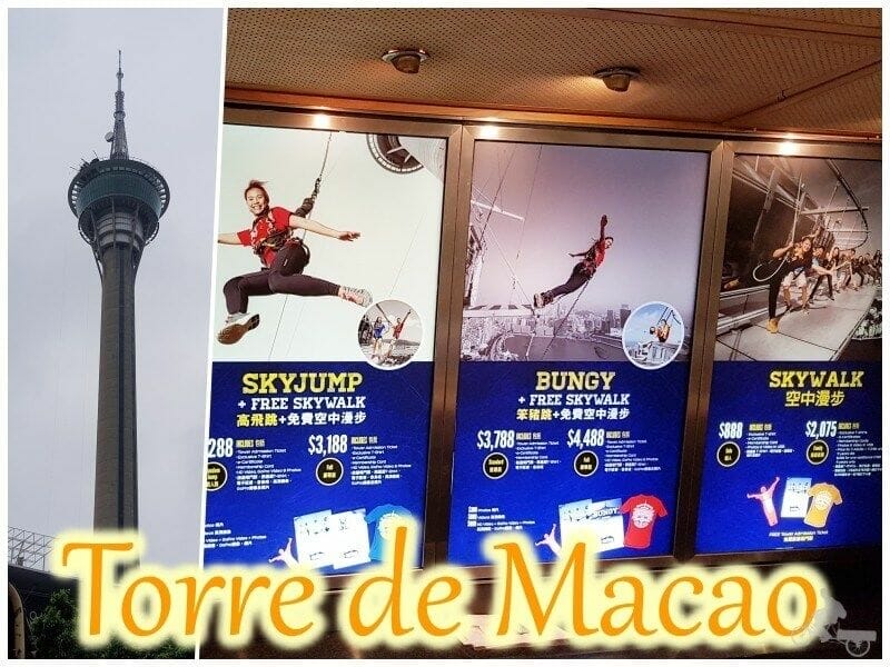 La Torre de Macao y el Bungy más alto del mundo