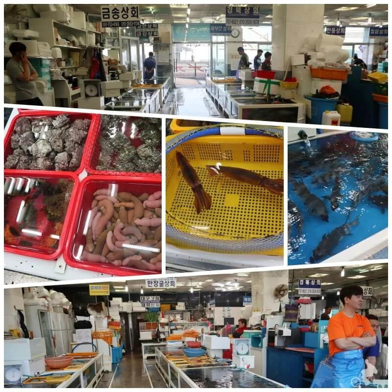 mercado pescado busan
