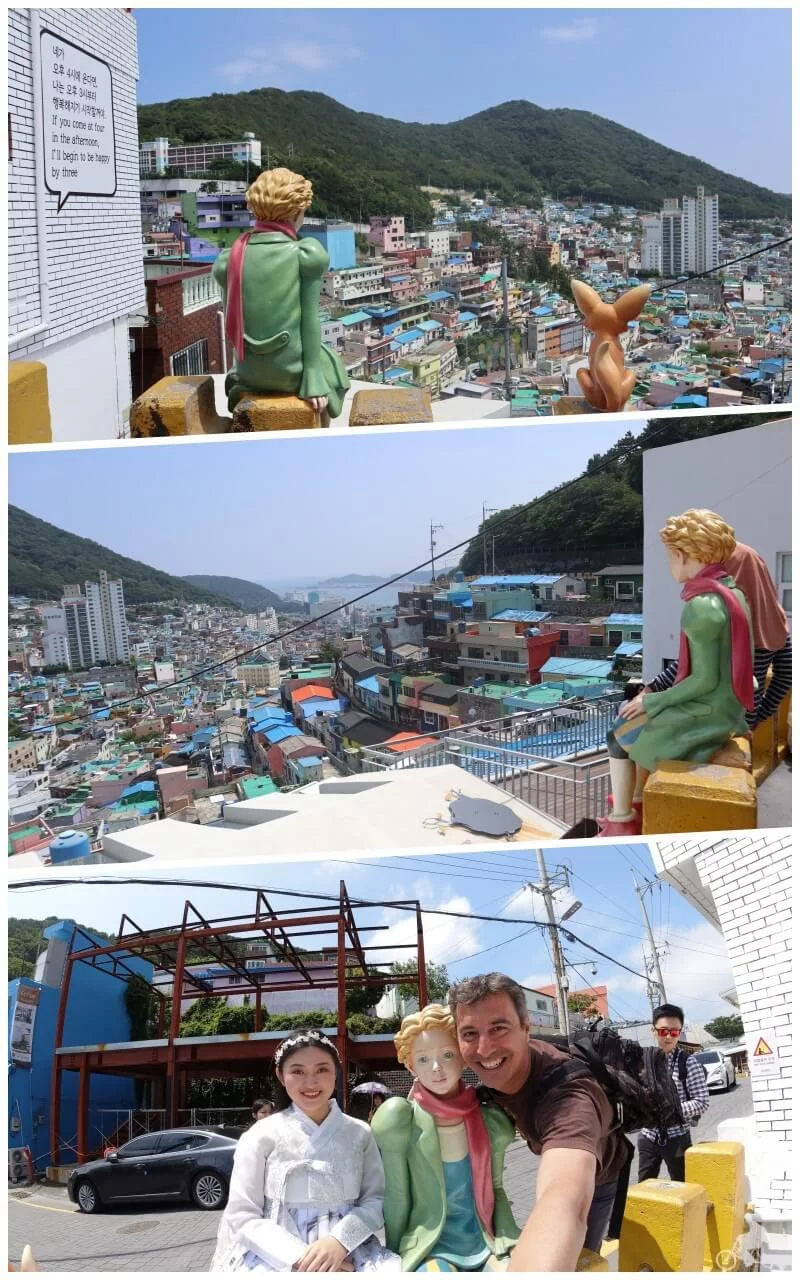 principito de gamcheon culture Village