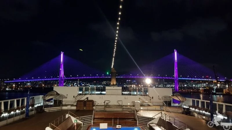 puente gwangan noche