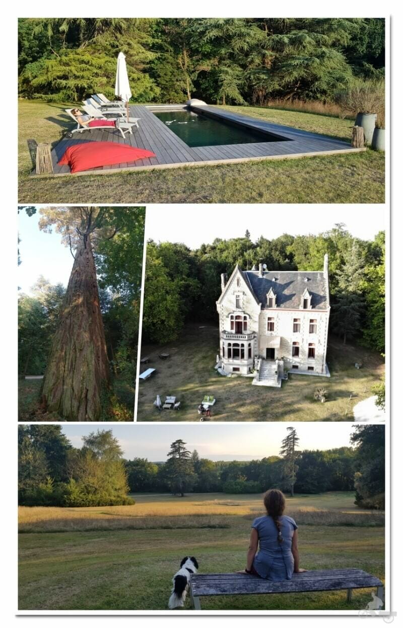 El castillo La Thuilière - jardin