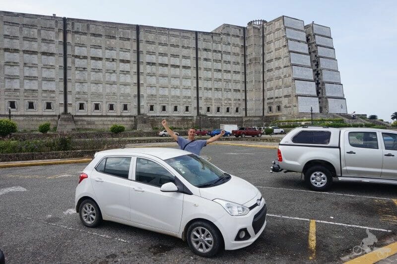 parking faro de colon