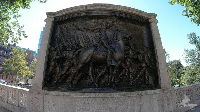 Robert Gould Shaw y MA 54th Memorial