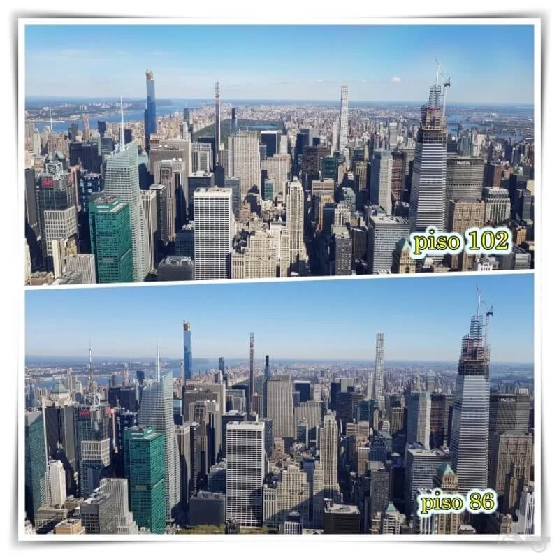 central park desde el piso 102 empire state