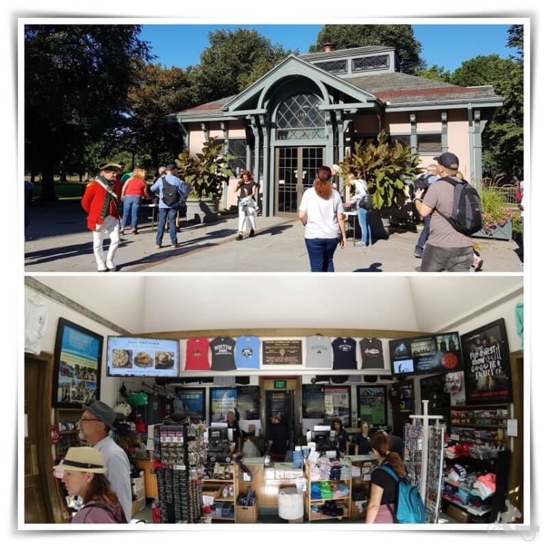 Centro de visitantes del Common Park Boston